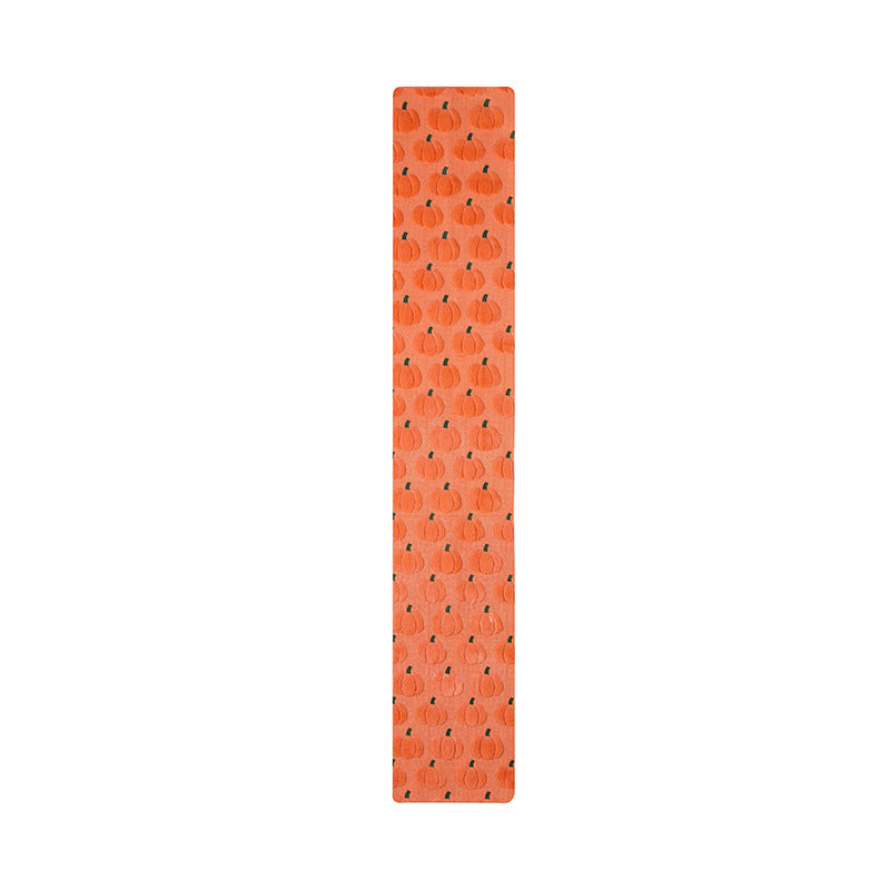 Wholesale pumpkin quilted embroidery table runner table cloth party decoration tablecloth